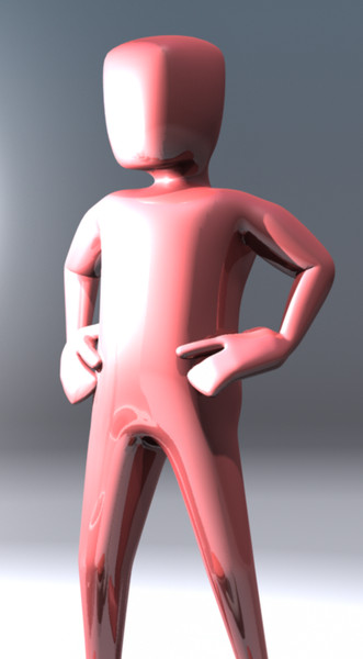 generic rigged 3d model - Generic Man Rigged by Melowilo