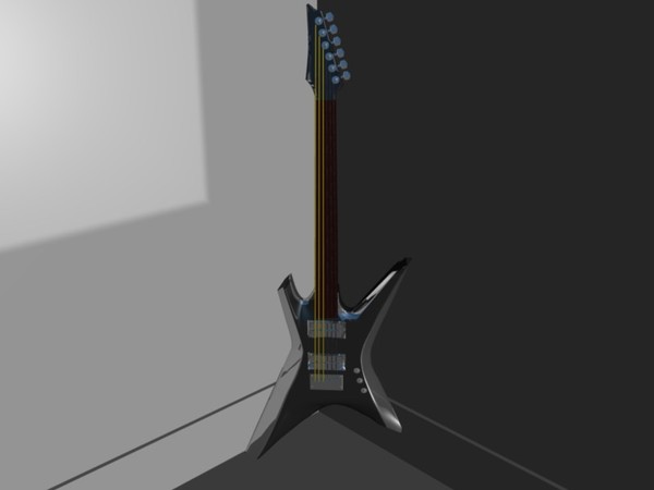 free 3ds mode guitar electric - Electric Guitar by EzGraphs