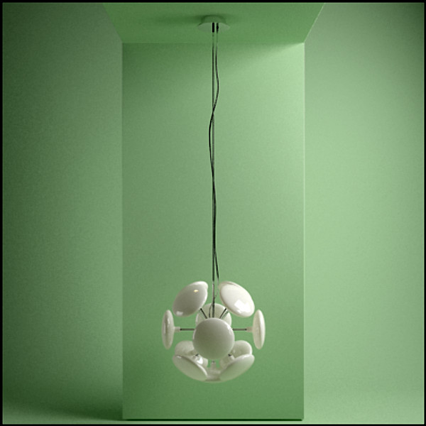 3d hanging lamp model - Lamp003 by makula