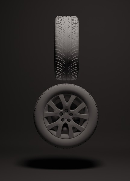 3d wheel model - Wheel by dentonvanzan