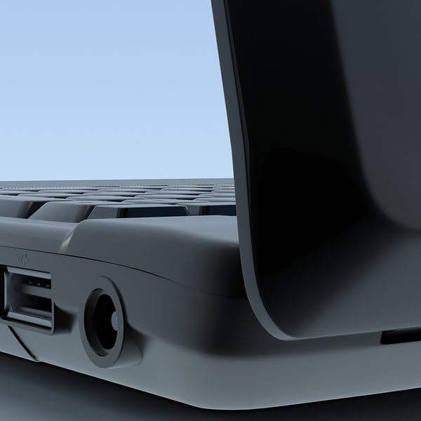 3d model notebook lenovo ideapad g565 - Notebook.LENOVO.IdeaPad.G565.MF by 3DLocker