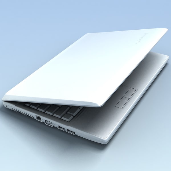 3d model notebook lenovo ideapad g565 - Notebook.LENOVO.IdeaPad.G565.MF by 3DLocker