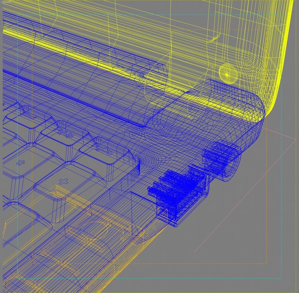 3d model notebook lenovo ideapad g565 - Notebook.LENOVO.IdeaPad.G565.MF by 3DLocker