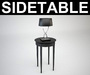 contemporary sidetable lamp 3d max