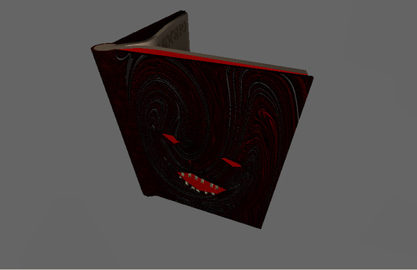 3d model necronomicon book dead - Necronomicon by Rabidpixel
