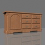 3d model mission dresser