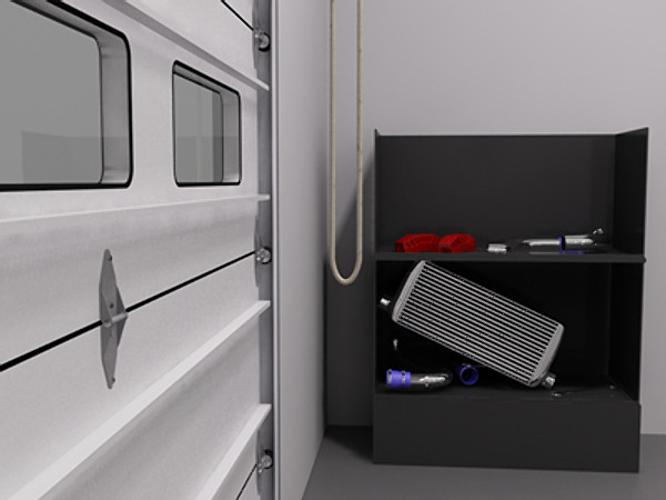 maya garage automotive lift - garage_scene2.zip by redline_or_nothing
