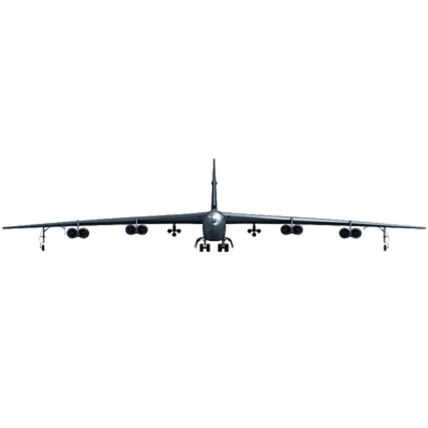 b52 fighter 3d model - B52 Bomber... by Gandoza
