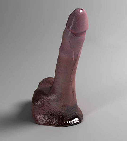 3dsmax penis dildo - Penis by BARAKA