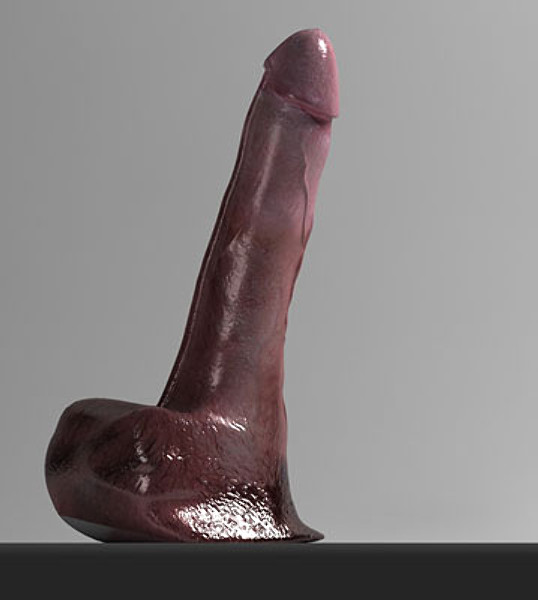 3dsmax penis dildo - Penis by BARAKA