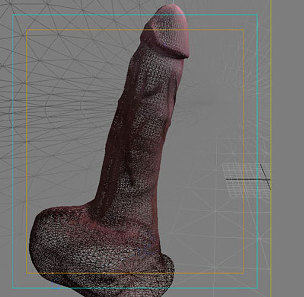 3dsmax penis dildo - Penis by BARAKA