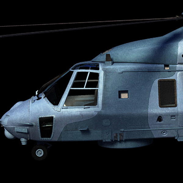 3d model european helicopter nh90 - NH90 helicopter (FR) by earth art