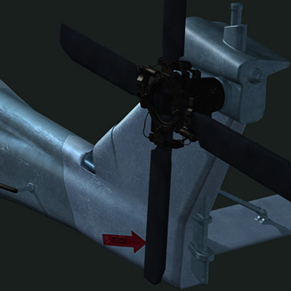 3d model european helicopter nh90 - NH90 helicopter (FR) by earth art