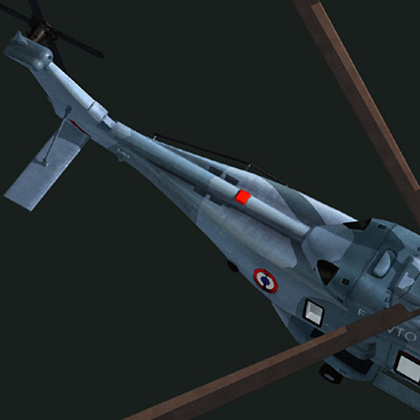 3d model european helicopter nh90 - NH90 helicopter (FR) by earth art