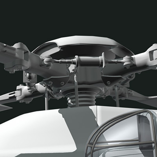 3d model european helicopter nh90 - NH90 helicopter (FR) by earth art