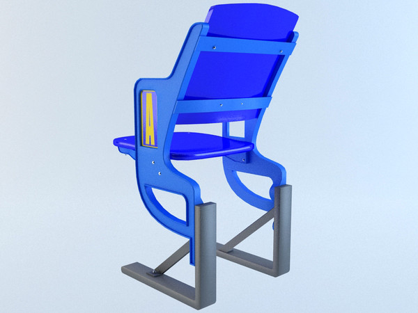stadium seats 3d 3ds - Stadium Seat by Tornado Studio