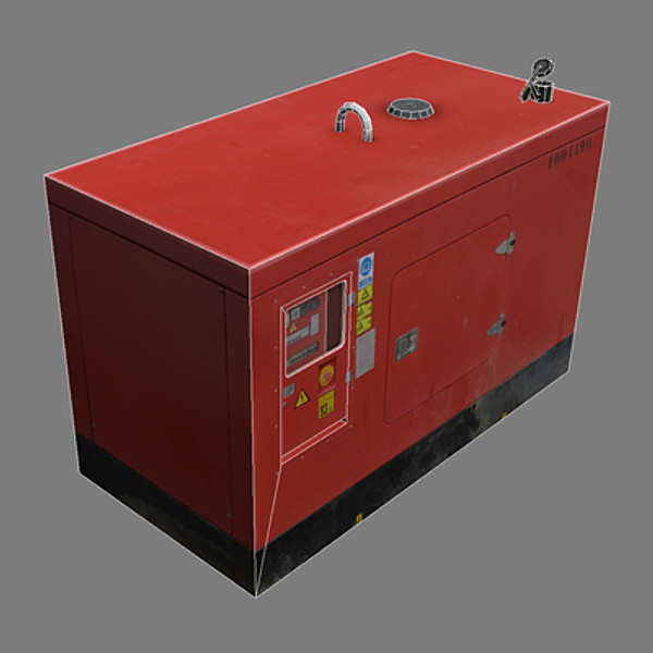 3d model compressor generator - Compressor 2 by papillon