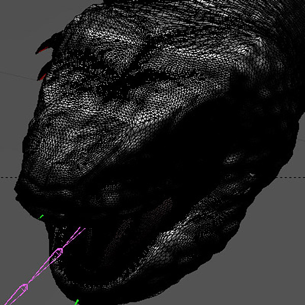 3d gila lizard beaded - BeadedLizard_3DS.zip by Short Bus