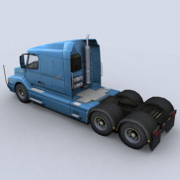 3d container truck - Container Truck 1 by papillon