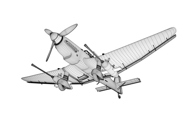cinema4d stuka g2 87 - Ju 87G2 Stuka by Warag