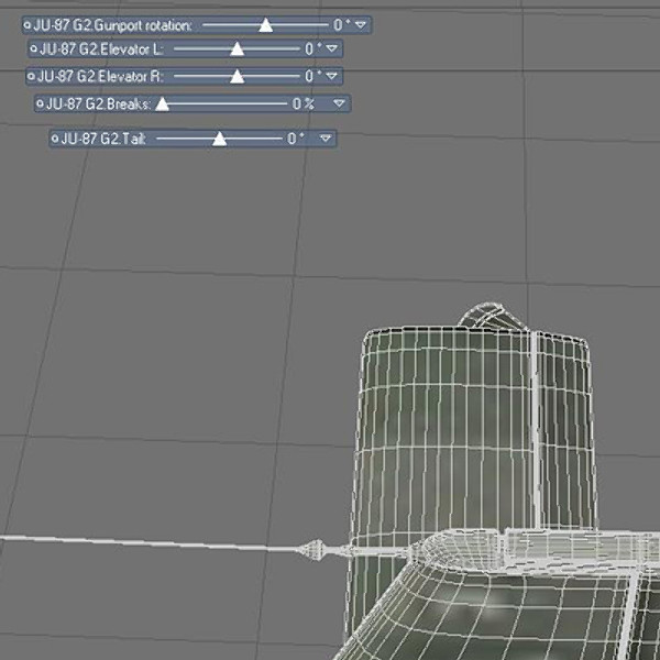 cinema4d stuka g2 87 - Ju 87G2 Stuka by Warag