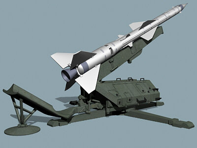 3ds max sa-2 guideline battalion - SA-2 battalion by Alex Kontz