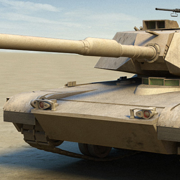 3d model m1a1 abrams battle tank - M1A1 Abrams US tank by earth art