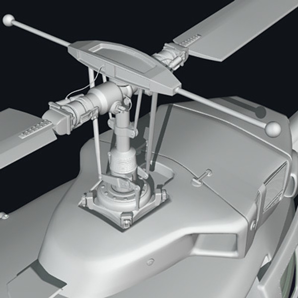 3d helicopter iroquois huey model - UH1N Iroquois(huey) by earth art