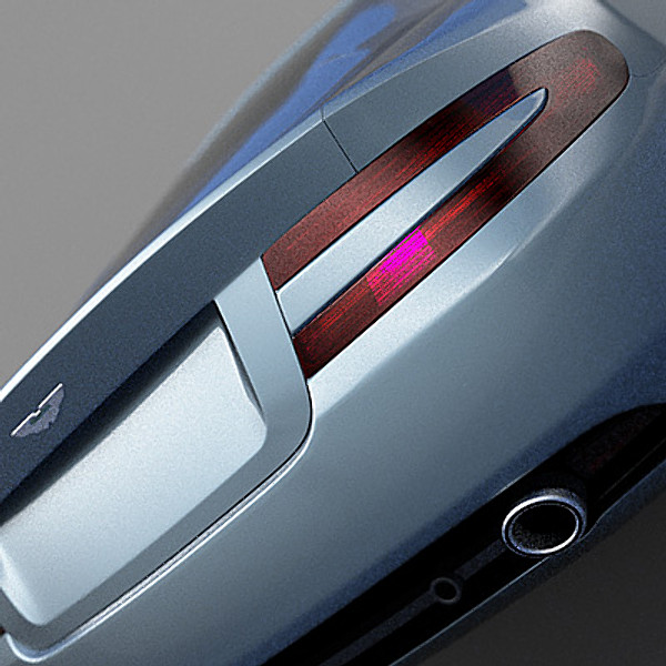 3d model aston martin db9 - Aston Martin DB9 by ArqArt3D