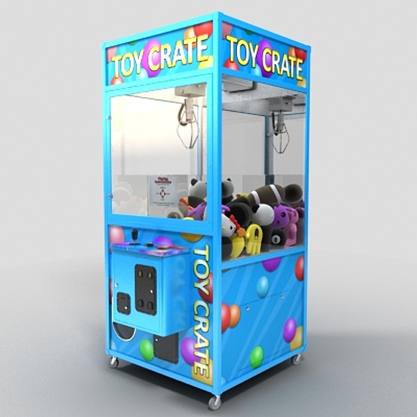 3dsmax arcade crane - arcade crane game by monkeyodoom