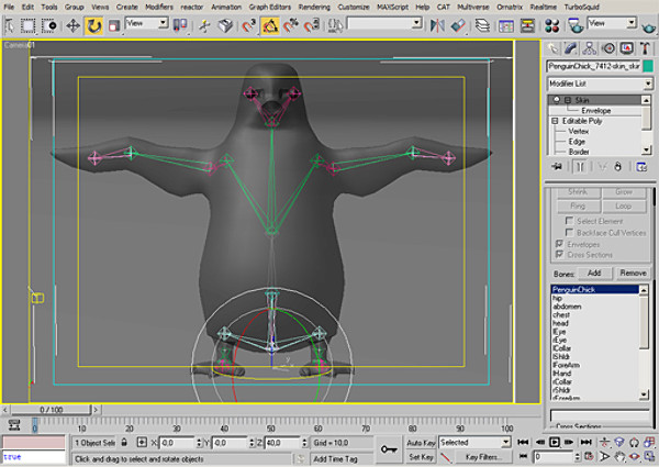 3d emperor penguin chick - Emperor Penguin Chick 2 by fabelar