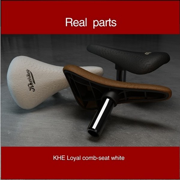 3d h4 signature bmx bicycle - h4 signature BMX bicycle by Zigzain