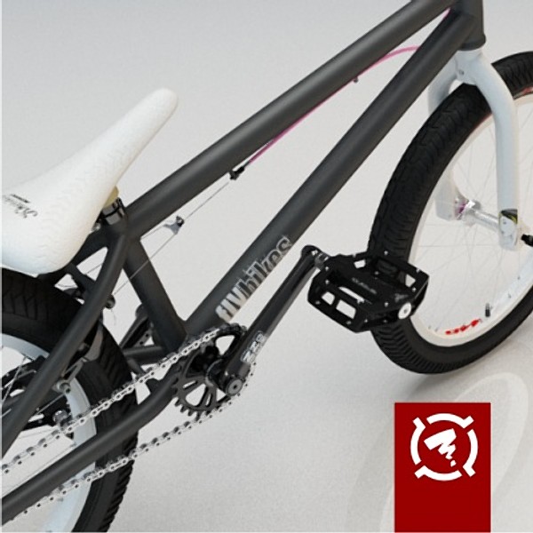 3d h4 signature bmx bicycle - h4 signature BMX bicycle by Zigzain
