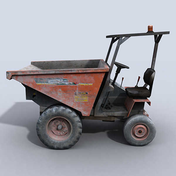 3d dumper 1 model - Dumper 1 by papillon