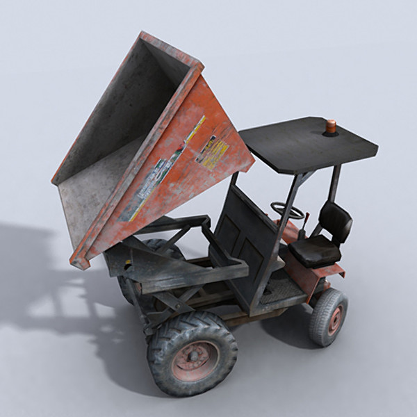 3d dumper 1 model - Dumper 1 by papillon