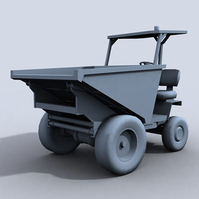 3d dumper 1 model - Dumper 1 by papillon
