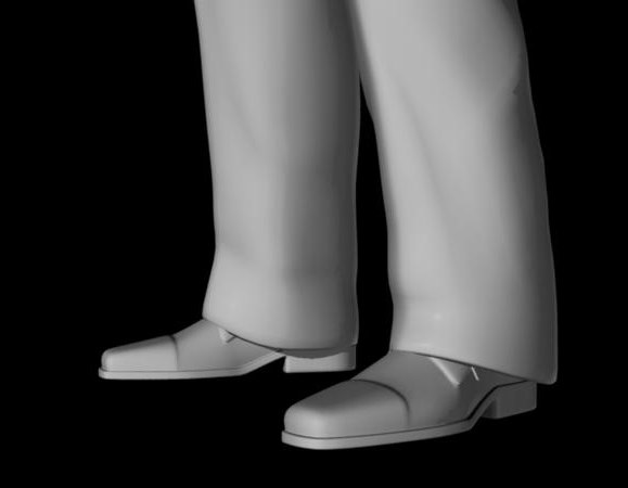 character 3 3d model - Human Model, 3 variations, ma, mb, obj formats... by fishzombie