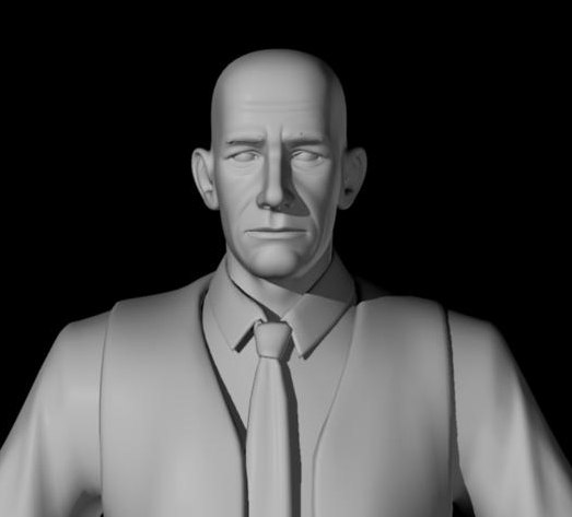 character 3 3d model - Human Model, 3 variations, ma, mb, obj formats... by fishzombie