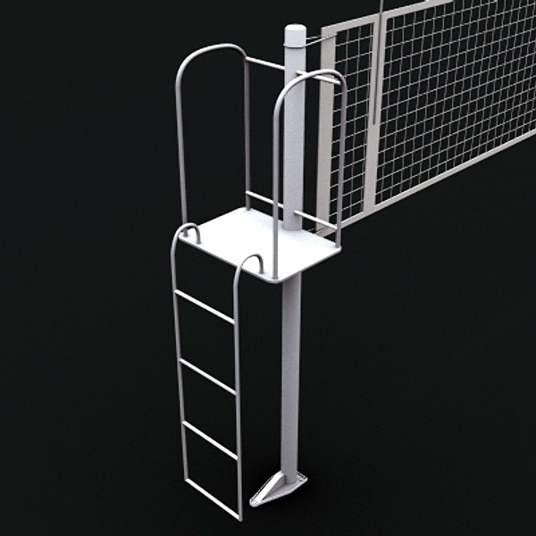 volleyball net 3d model - Volleyball Net by scripter