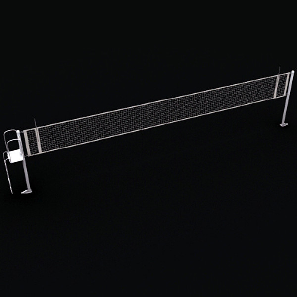 volleyball net 3d model - Volleyball Net by scripter