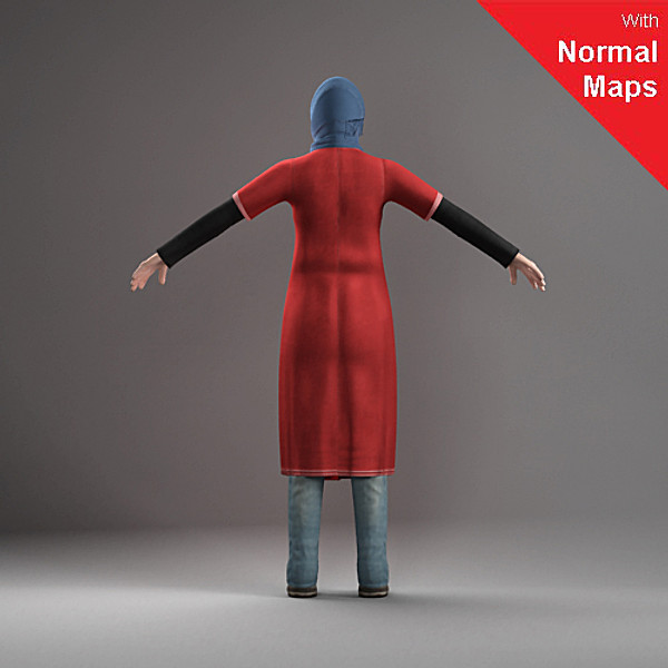 axyz metropoly rigged 3d x - ARWom0003-FBX by axyzdesign