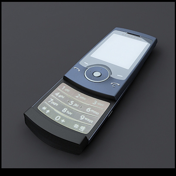 3d samsung cellphone u600 - Samsung U600 by vankata