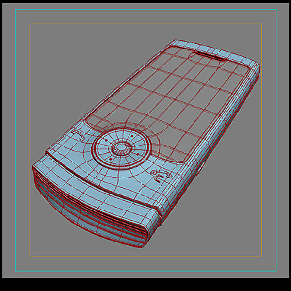 3d samsung cellphone u600 - Samsung U600 by vankata