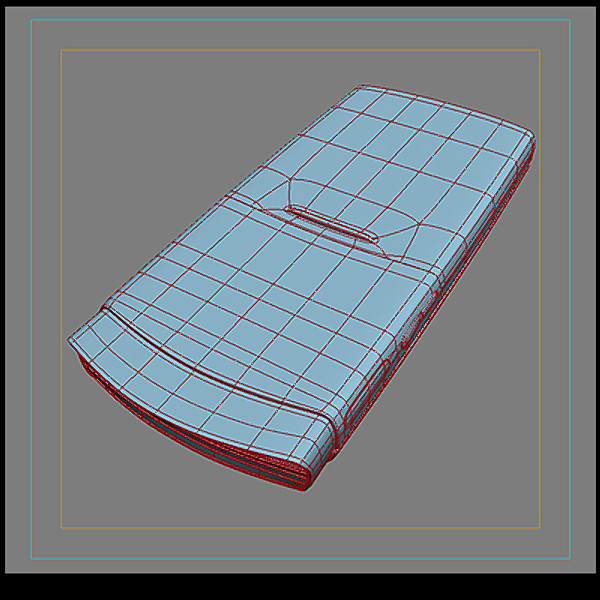 3d samsung cellphone u600 - Samsung U600 by vankata
