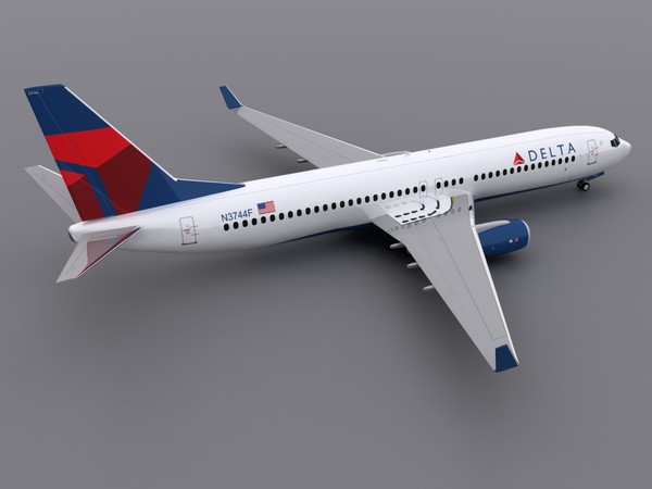 aircraft delta max - 737-800 - Delta... by foxxhound