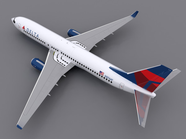 aircraft delta max - 737-800 - Delta... by foxxhound