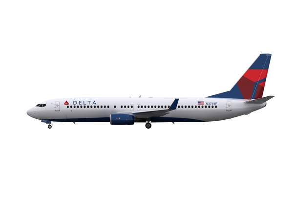 aircraft delta max - 737-800 - Delta... by foxxhound