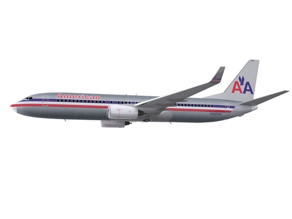 aircraft aa 3ds - 737-800 - AA.max by foxxhound