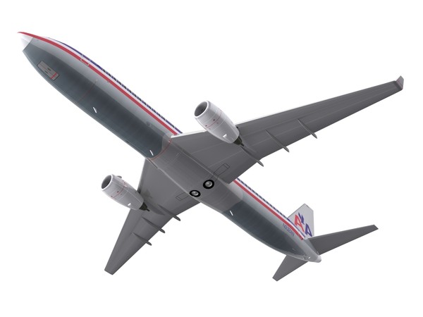 aircraft aa 3ds - 737-800 - AA.max by foxxhound