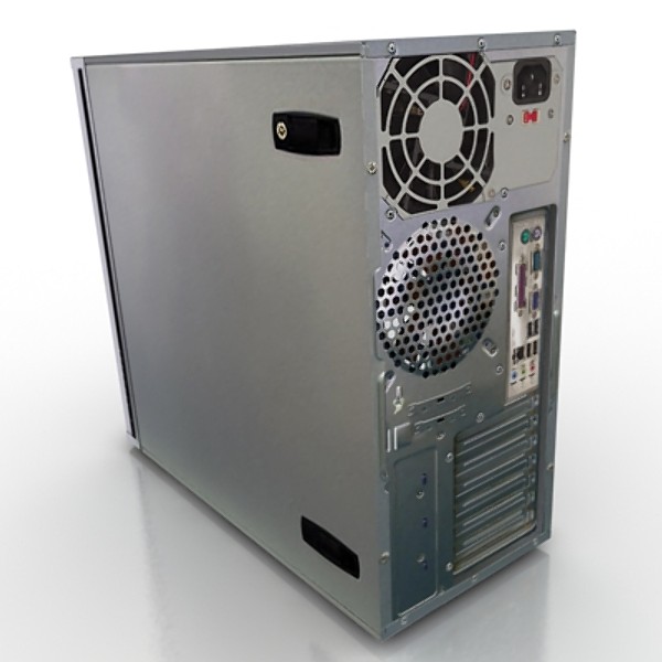 3d desktop pc - PC desktop 3... by StepanProkop